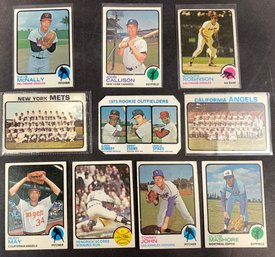 1973 Topps Baseball Rookie, Stars And High Numbers Lot