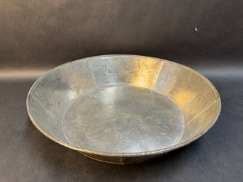 Antique Zinc Tray Dish