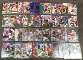 Large Lot Of 2000 Edge Peyton Manning Destiny Cards All Serial Numbered #/500