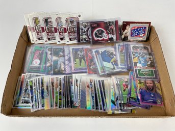 Football Card Lot Patches Refractors Prizms More