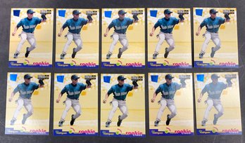 Lot Of (10) 1994 Collector's Choice Alex Rodriguez Rookie Cards