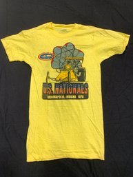 1978 US Nationals Double Sided Drag Racing T-shirt