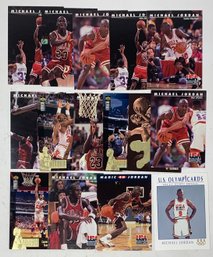 Lot Of (15) Michael Jordan Basketball Cards