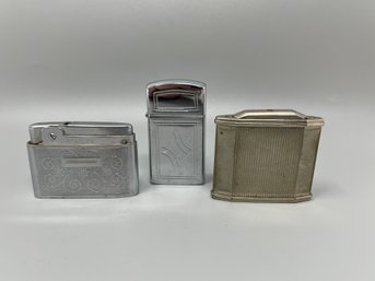Lot Of Three Vintage Lighters - Ronson, Bentley, Garantle