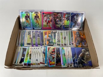 HUGE Football Prizm And Refractor Parallel Card Lot