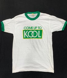1980s Kool Cigarettes Ringer Graphic T-shirt