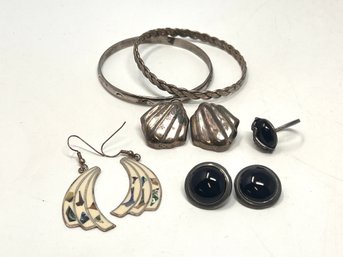 Collection Of Sterling Jewelry 66.2g