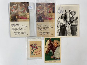 VIntage Roy Rogers Ephemera Lot