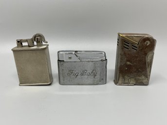 Lot Of Vintage Lighters 'Fig Baby'