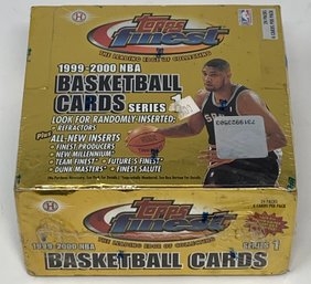 Factory Sealed 1999 Topps Finest Basketball Series 1 Hobby Box