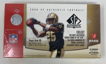 Factory Sealed 2006 SP Authentic Football Hobby Box