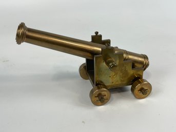 Homemade Brass Canon Model Solid