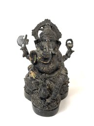 Metal Ganesha Sculpture