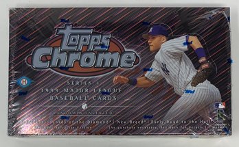 Factory Sealed 1999 Topps Chrome Baseball Hobby Box
