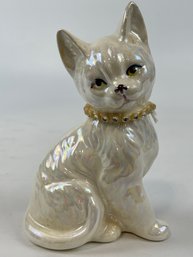 Iridescent Cat Figure