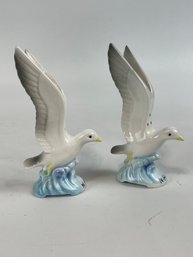 Vintage Seagull Salt & Pepper Shakers