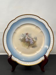 Antique Rosenthal China Portrait Plate