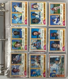 Complete 1981 Topps Baseball Set W/ Valenzuela Rookie, Gibson Rookie And More!