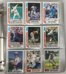 Complete 1982 Topps Baseball Set W/ Cal Ripken Jr. Rookie