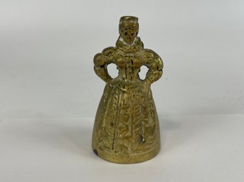 Figural Bronze Bell