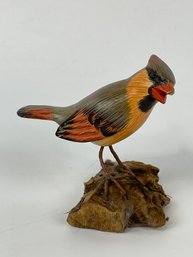 Folk Art Bird Figure