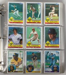Complete 1983 Topps Baseball Set 3/ Gwynn RC, Boggs RC, Sandberg RC