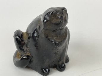 Studio Pottery Cat Figure