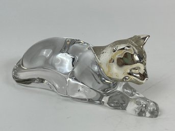 Crystal Cat Figure