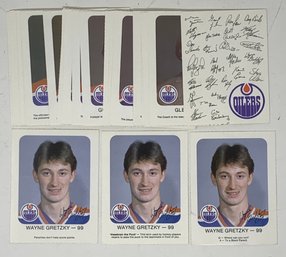 Complete 1981 Red Rooster Oilers Set W/ 3 Wayne Gretzky Cards