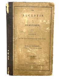 The Alcestis Of Europtides - Yale College 1845 - Hardcover