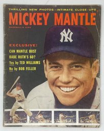 1957 Mickey Mantle Baseballs King Magazine