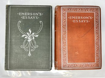 Essays By Ralph Waldo Emerson First (1894) And Second Series (1895)