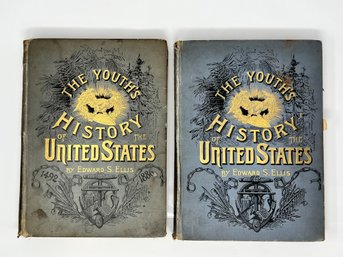 The Youths History Of The United States - Edward Ellis - 2 Volumes