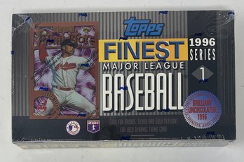 Factory Sealed 1996 Finest Baseball Series 1 Wax Box