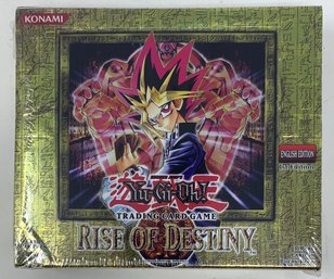 Factory Sealed Yu-Gi-Oh! English First Edition Rise Of Destiny Box!