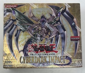 Factory Sealed Yu-Gi-Oh! English First Edition Cyberdark Impact Box