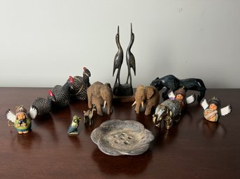 Collection Of Vintage Animal Figures And More! Dansk