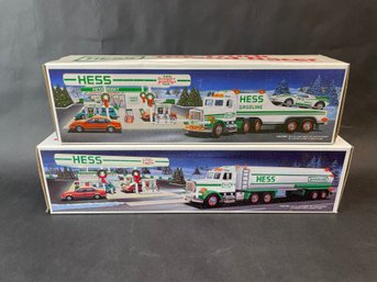 Lot Of Two Hess Trucks In Original Boxes
