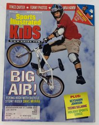 SI For Kids October 1999 W/ Tiger Woods Second SI Card On Sheet