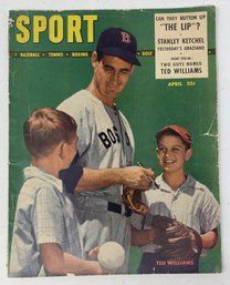 1948 Sport Magazine With Ted Williams On Cover