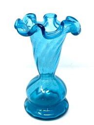 Vintage Handblown Glass Bud Vase