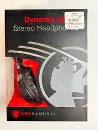 Dynamic Stereo Headphones In Original Box