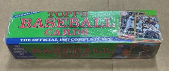 Factory Sealed 1987 Topps Baseball Set
