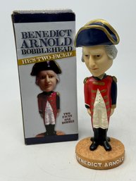 Benedict Arnold Two Faced Bobble Head