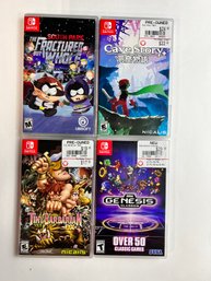 Lot Of (4) Nintendo Switch Games