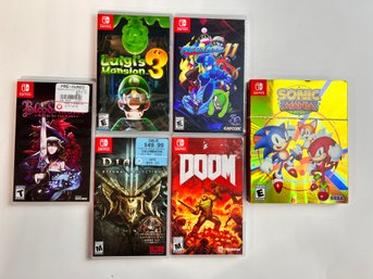Lot Of (6) Nintendo Switch Games