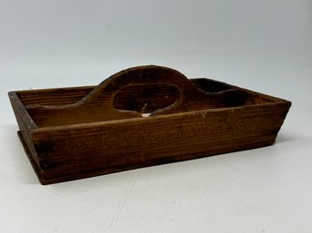 Antique Cutlery Carrier