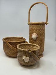 Group Of Nantucket Style Baskets