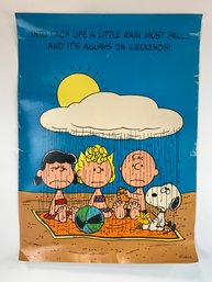 Vintage Snoopy Poster - 1965