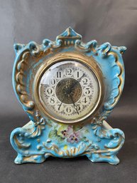 Antique Porcelain Clock - Battery Movement